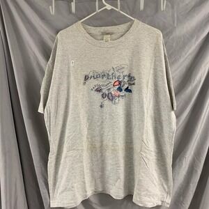 Northern Reflections Shirt Adult Extra Large Grey Short Sleeve Embroidered Men's